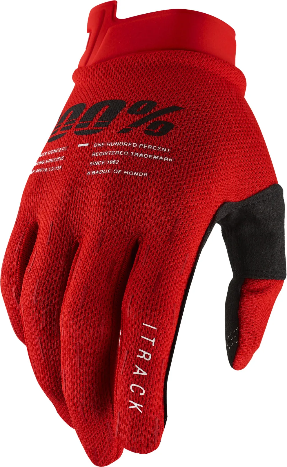 100% iTrack Mens MTB Gloves