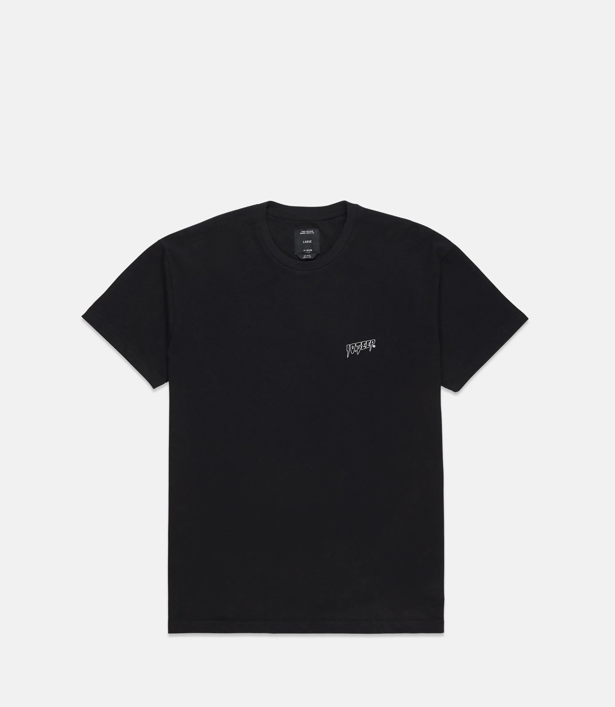 10Deep - Everything Ends Appliqued Men's Tee, Black