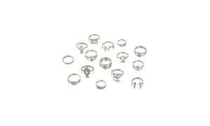 15 Piece /Set Women Punk Vintage Knuckle Rings