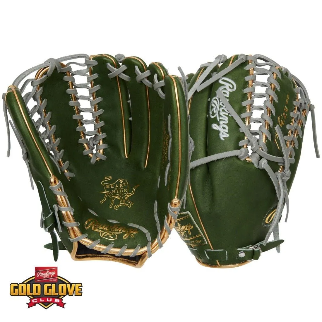 2024 Rawlings Heart of the Hide RGGC September 12.75" Outfield Baseball Glove: PROMT27MGG