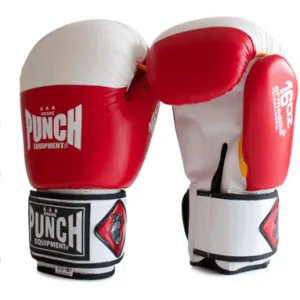 90232     ~ ARMADILLO BOXING GLOVES RED/WHITE