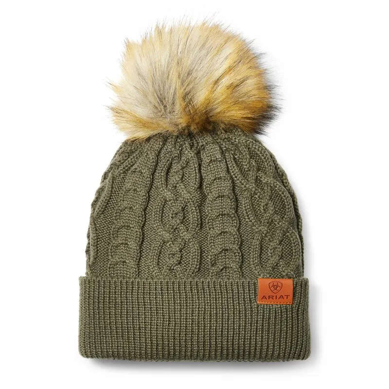 Ariat Norfolk Ladies Beanie - Earth Heather