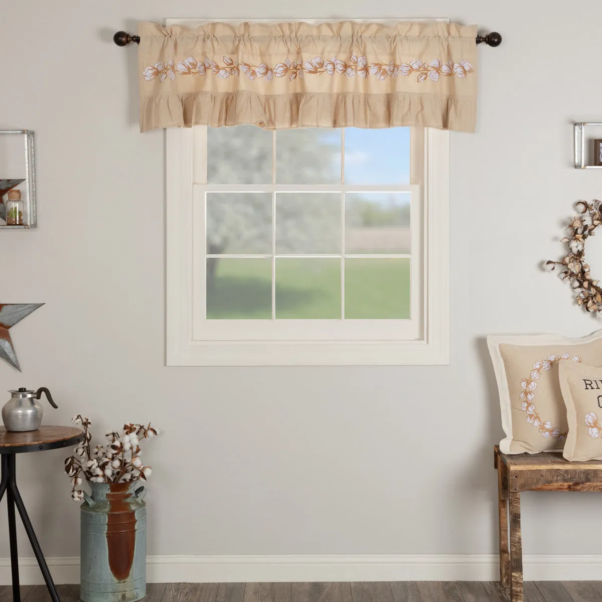 Ashmont Cotton Valance 16x72