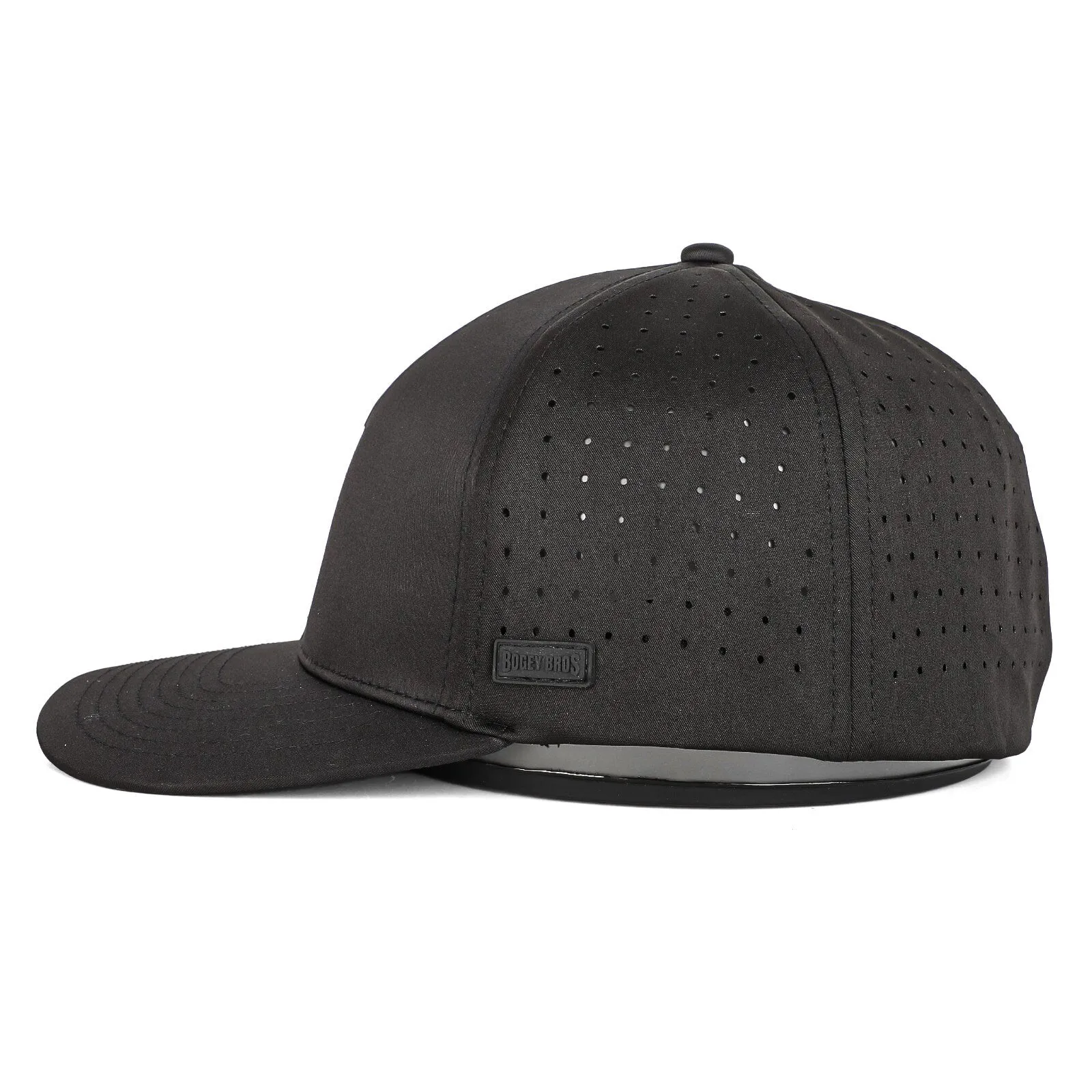 Bogeyman Black - Performance Golf Hat - Stretch Fit