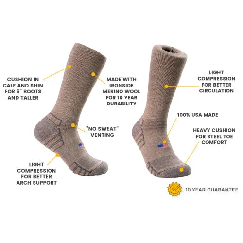 Boot Wool Work Sock