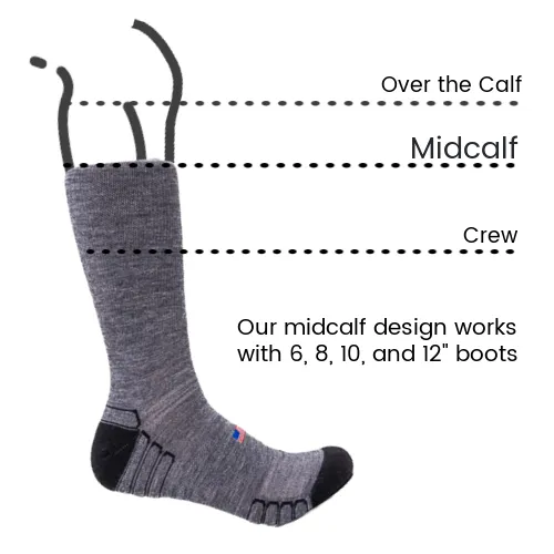 Boot Wool Work Sock