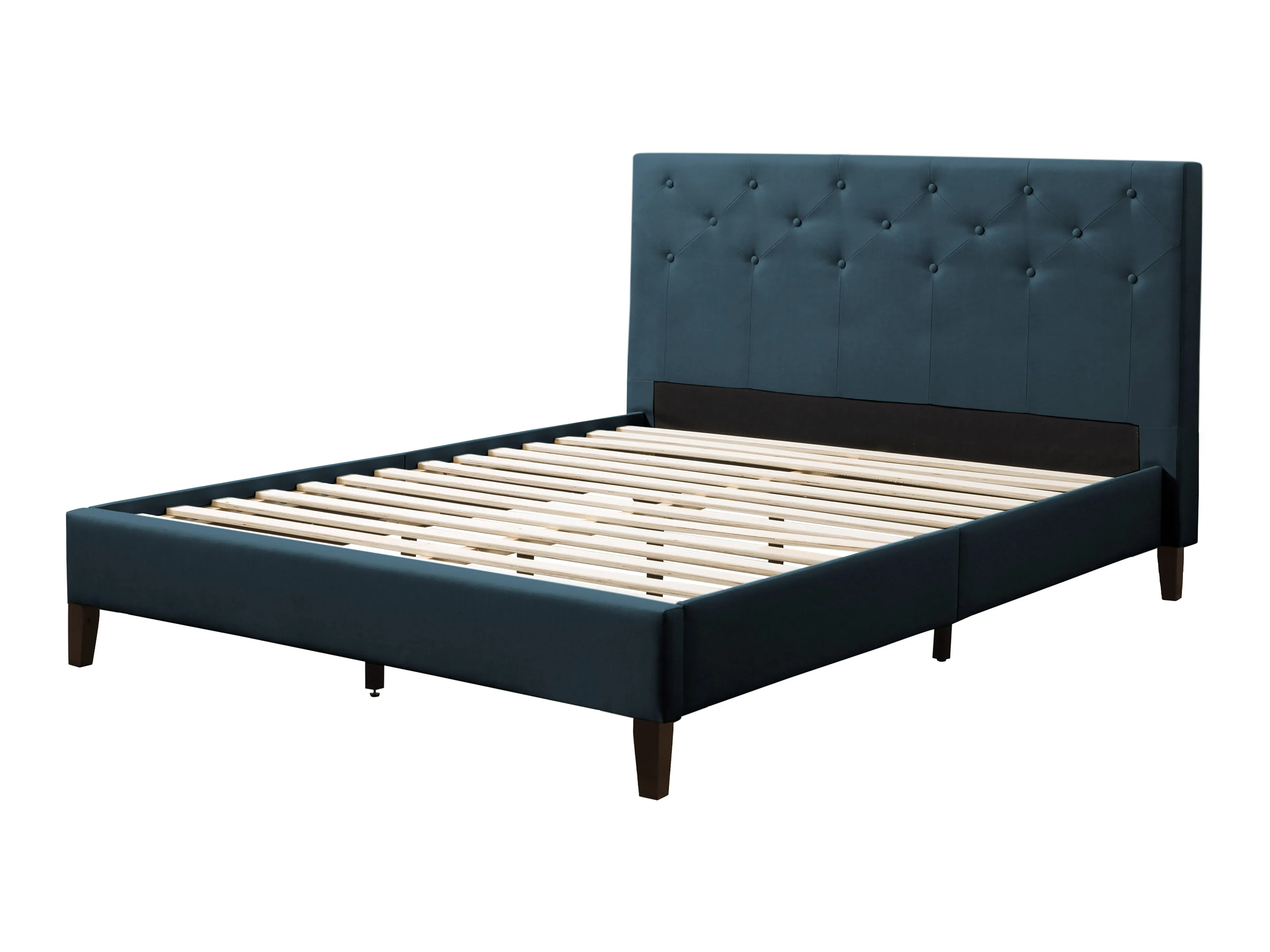 Button-Tufted Upholstered Double / Full Bed