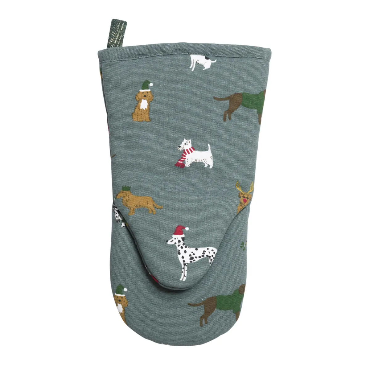 Christmas Dogs Oven Mitt