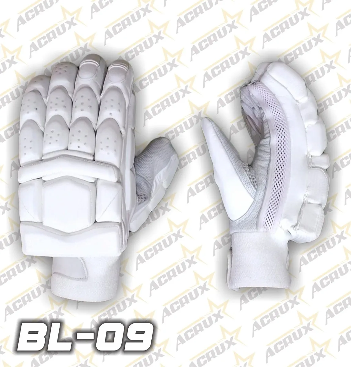 Cricket Batting Gloves BL-09   Clean Skin Batting Pads Combo