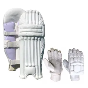 Cricket Batting Gloves BL-09   Clean Skin Batting Pads Combo