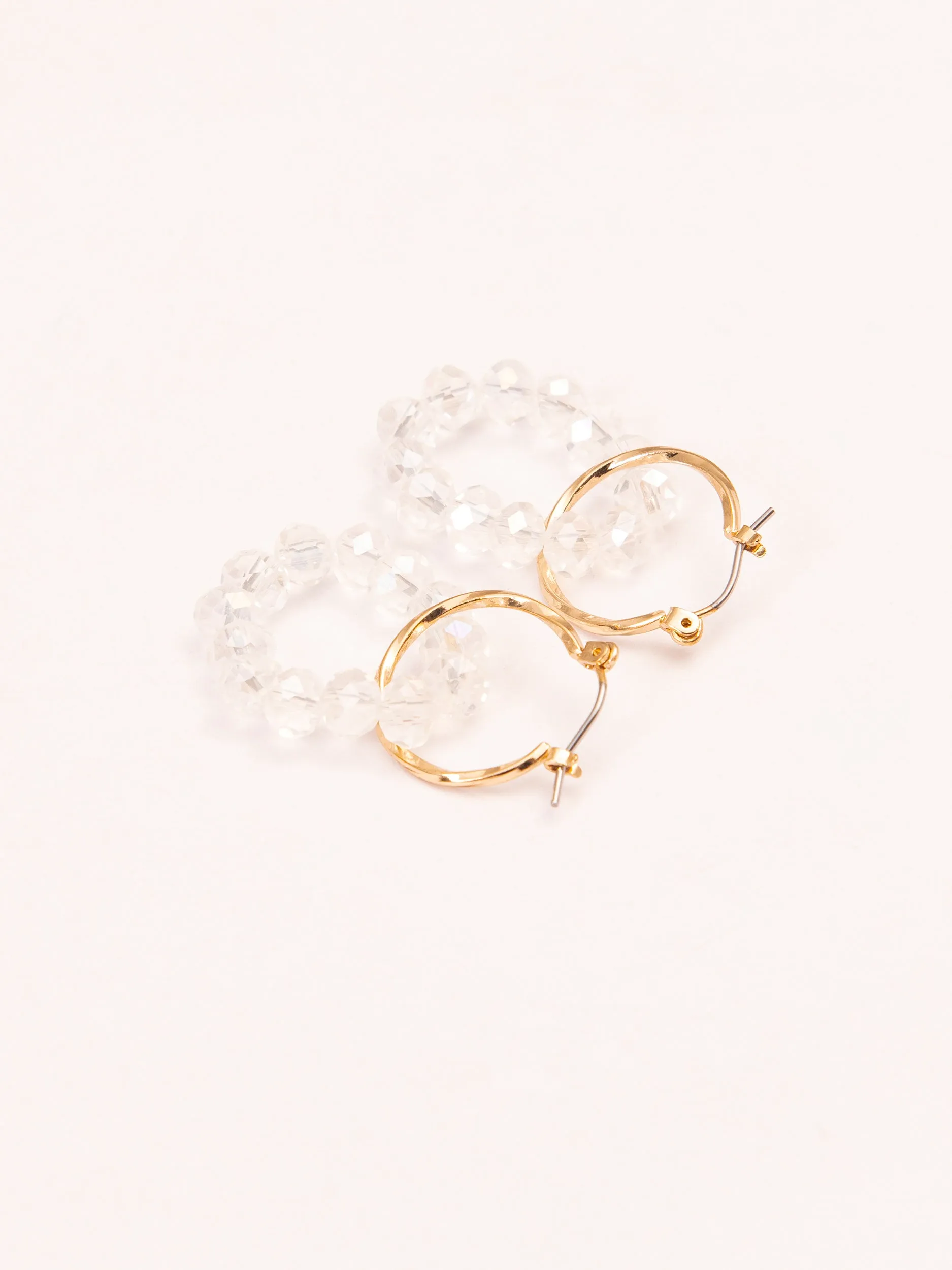 Crystal Looped Earrings