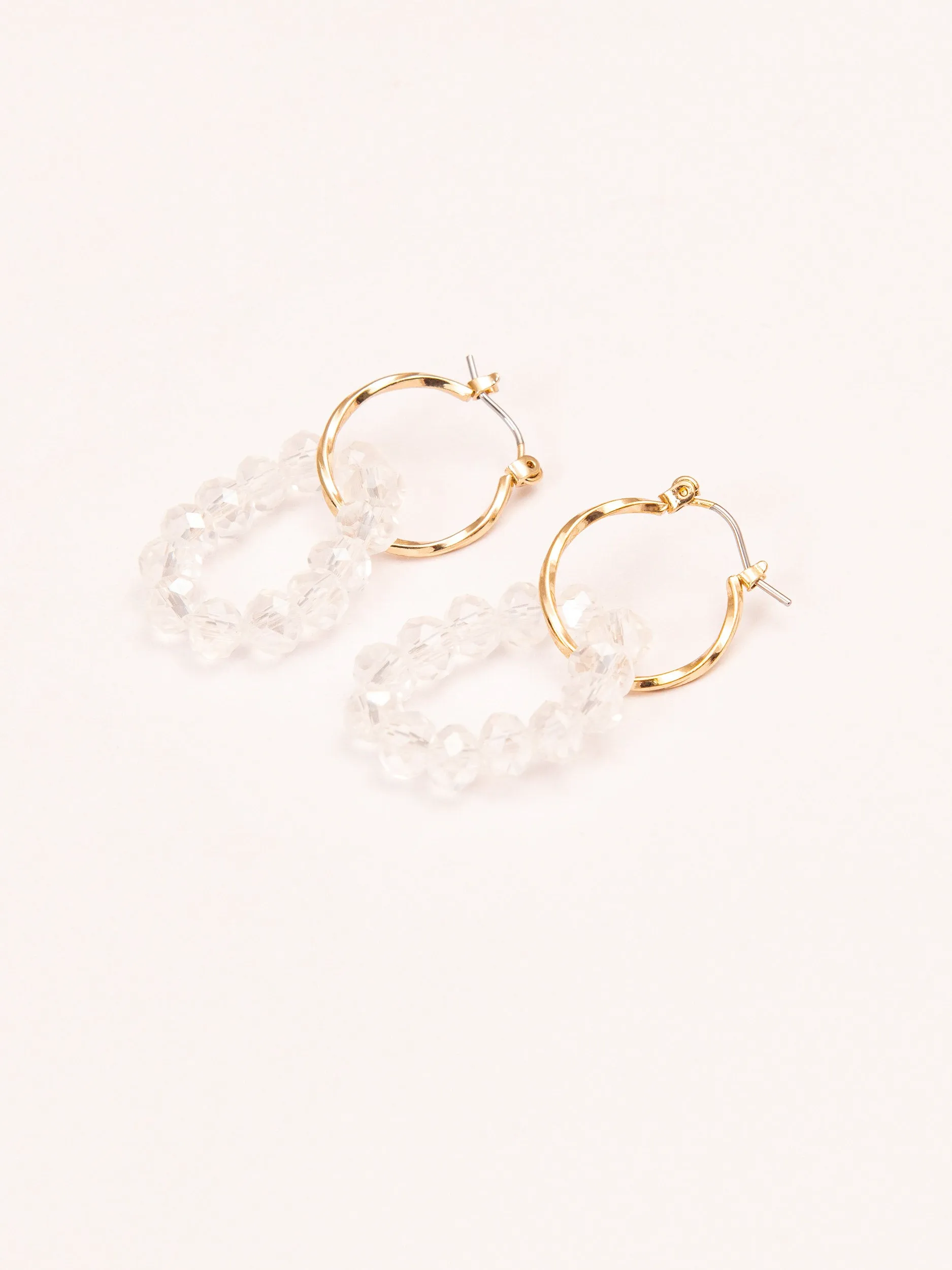 Crystal Looped Earrings