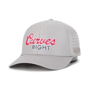 Curves Right - Performance Golf Hat - Stretch Fit