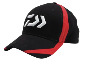 Daiwa cap Red & black flash with logo