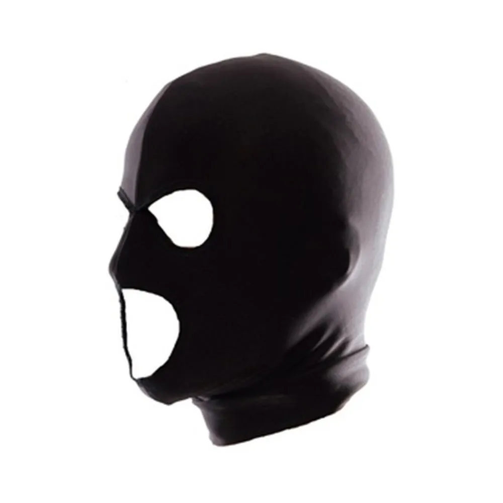 Fetish Fantasy Series Spandex 3 Hole Hood