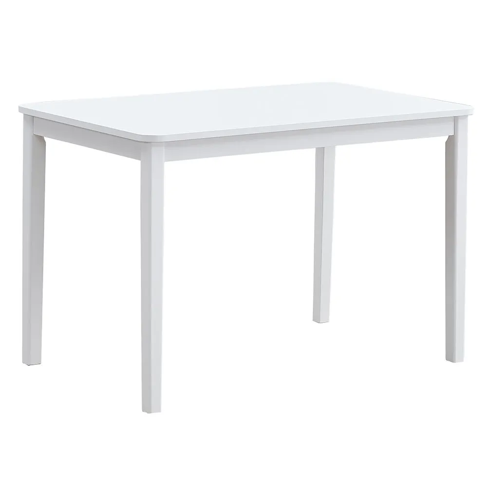 Fidelity - 5 Piece Pack Dining Set - White & Gray Finish