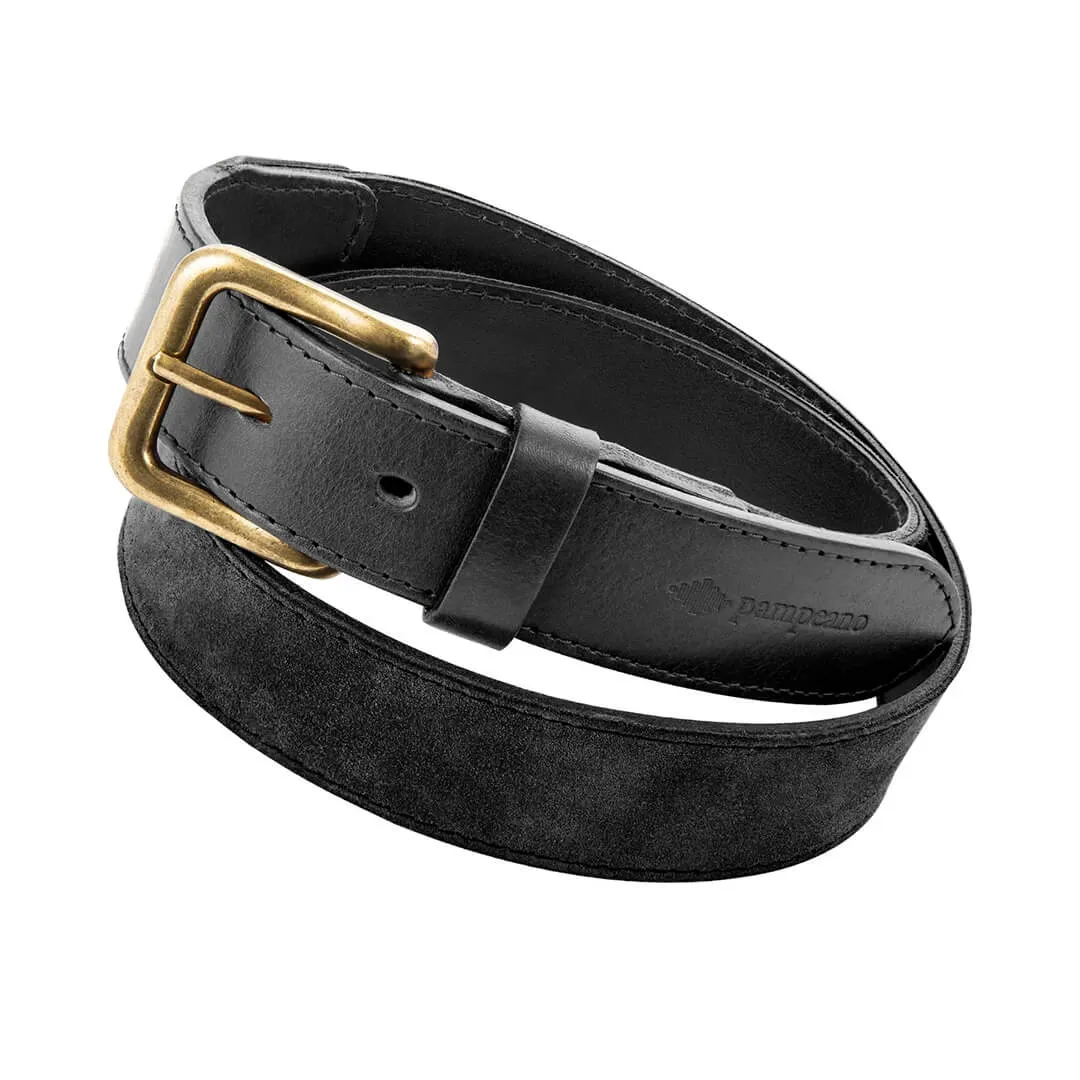 Gamuza Suede Belt - Black by Pampeano