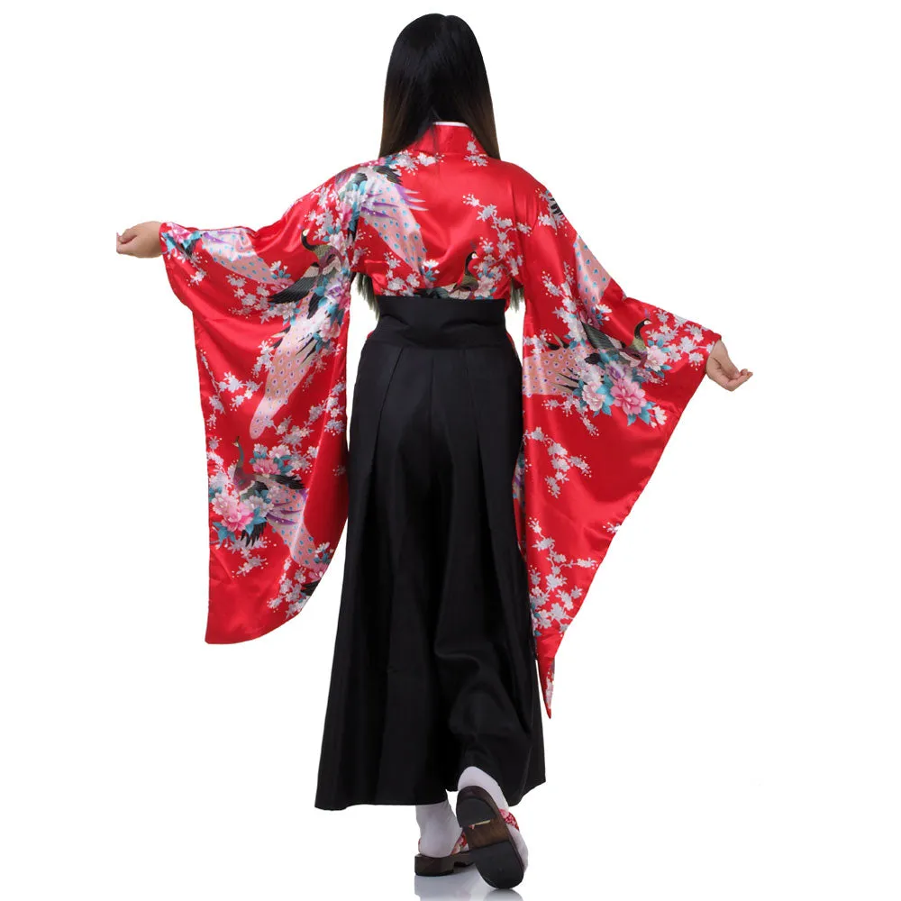 Hana Women’s Kimono Hakama Set Japanese Style