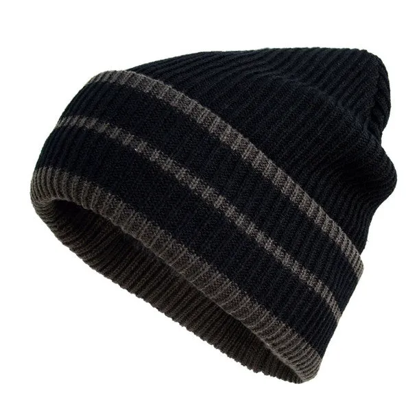 *Hat - Heavy Duty Winter Outdoor Beanie - Black