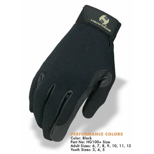 Heritage Performance Glove - Black