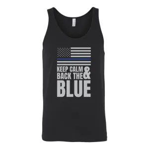 Keep Calm And Back The Blue Tank Top