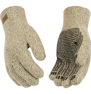 Lined Knit Shell Full-Finger Glove