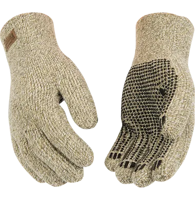 Lined Knit Shell Full-Finger Glove