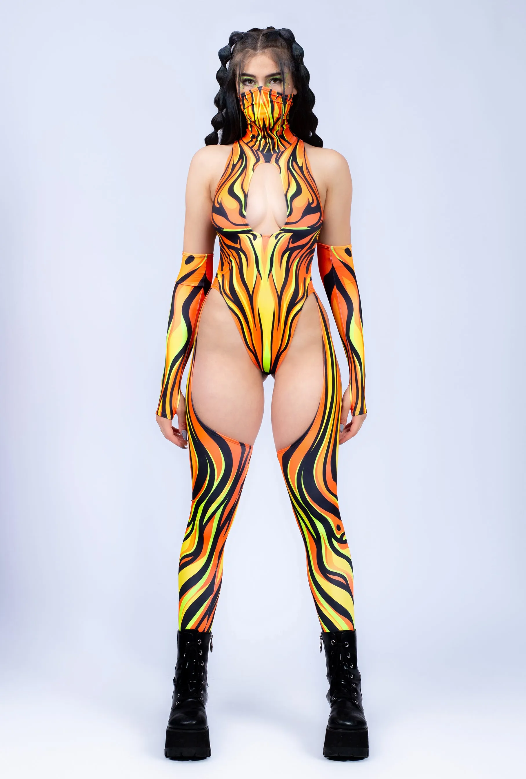 Magmatic Cut-Out Catsuit