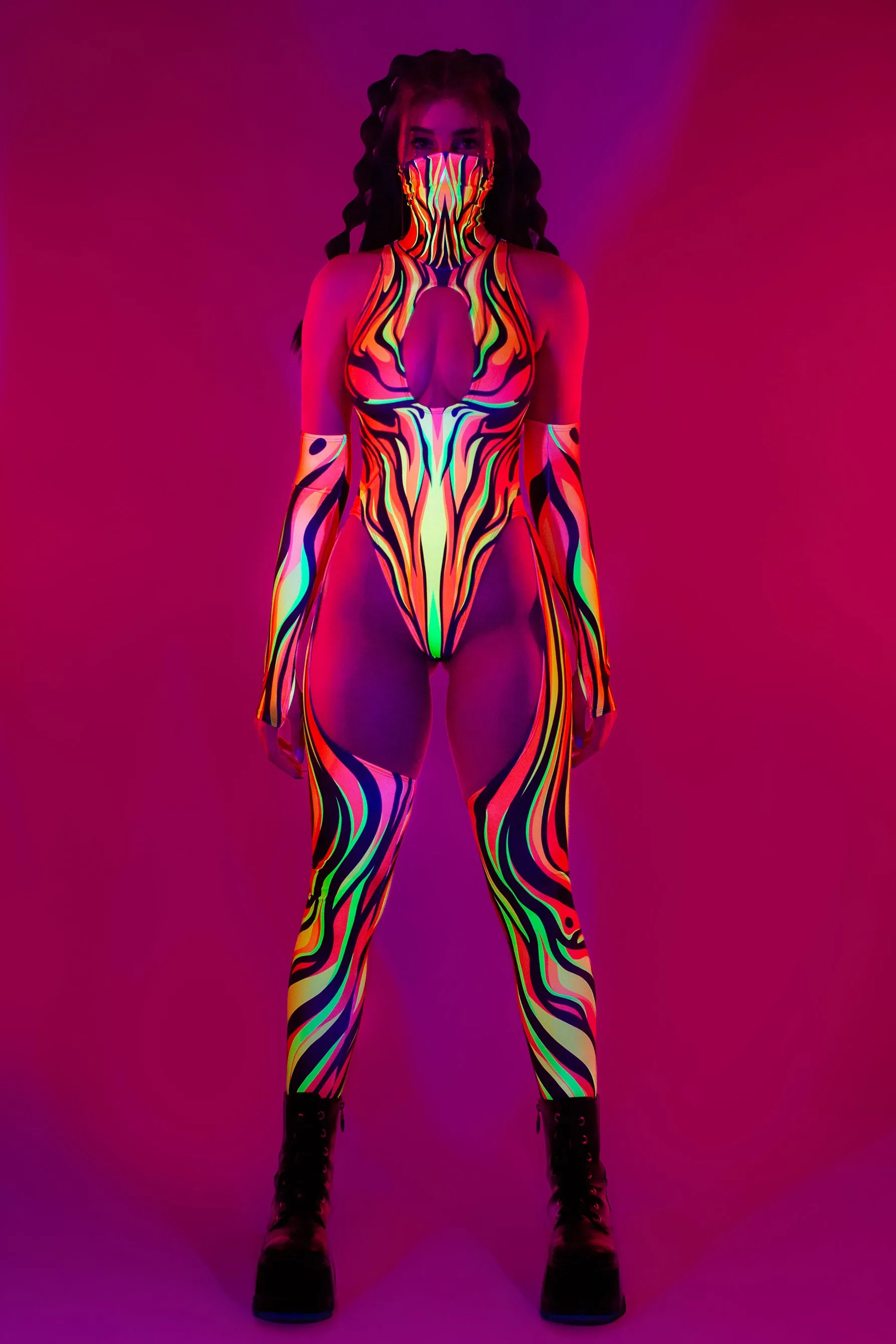 Magmatic Cut-Out Catsuit