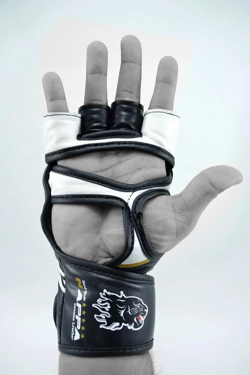 MAR-406 | Gold White IPPON MMA Gloves