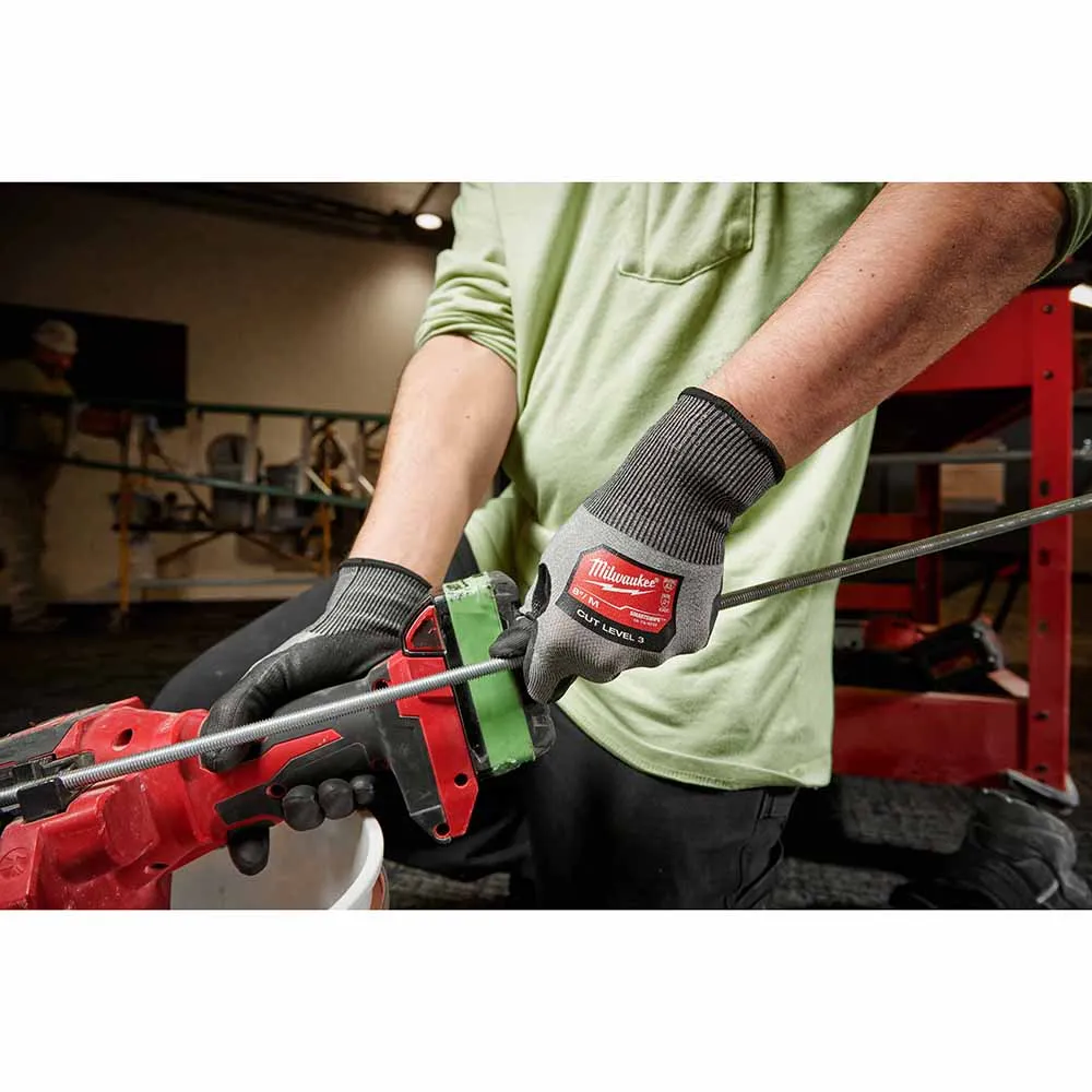 Milwaukee 48-73-8733 High Dexterity A3 Polyurethane Dipped Gloves - Extra Large