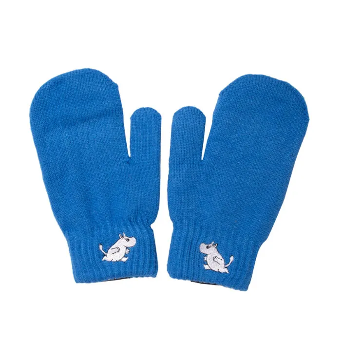 Moomintroll Mittens Kids - Blue