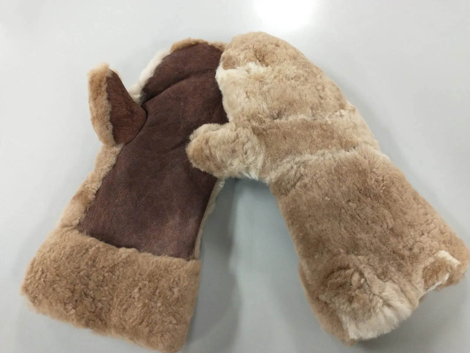 Now Outdoors Alpaca Mittens - Blonde