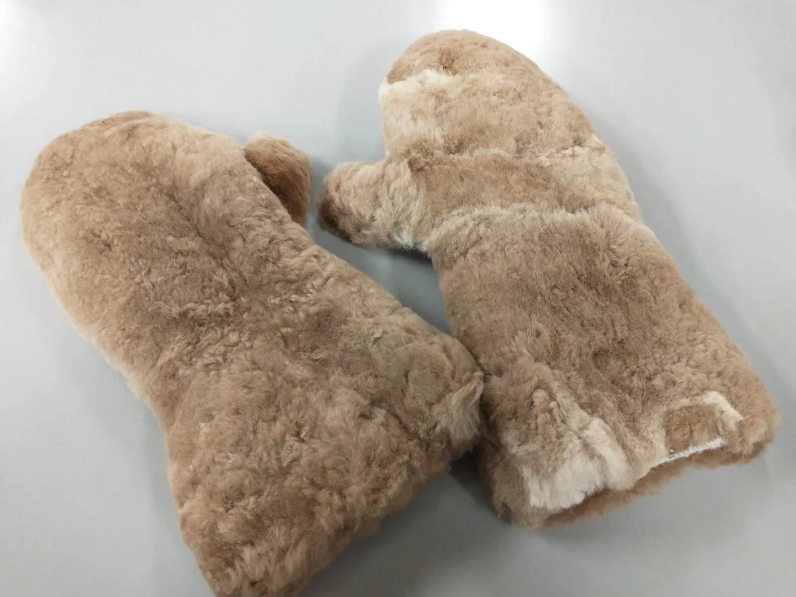 Now Outdoors Alpaca Mittens - Blonde