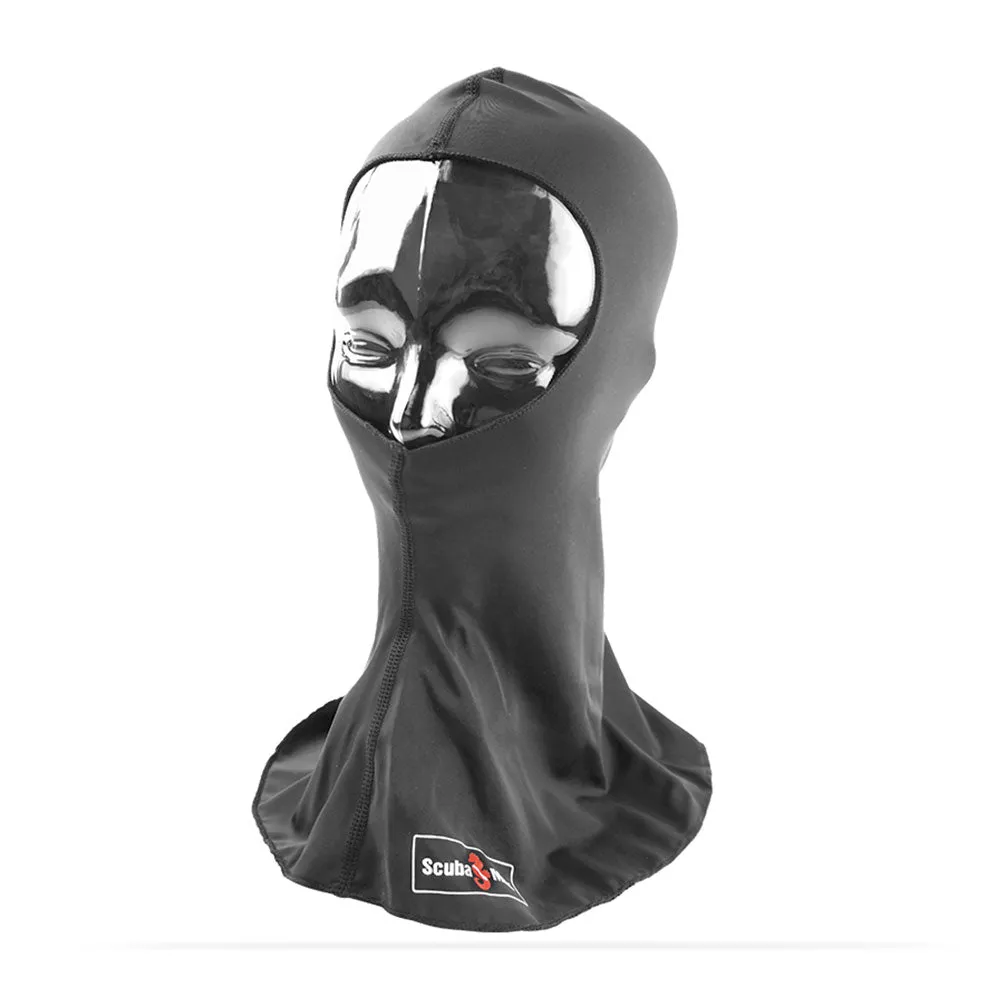 Open Box ScubaMax UV50 Spandex Hood for Warm Water Scuba Diving - Black