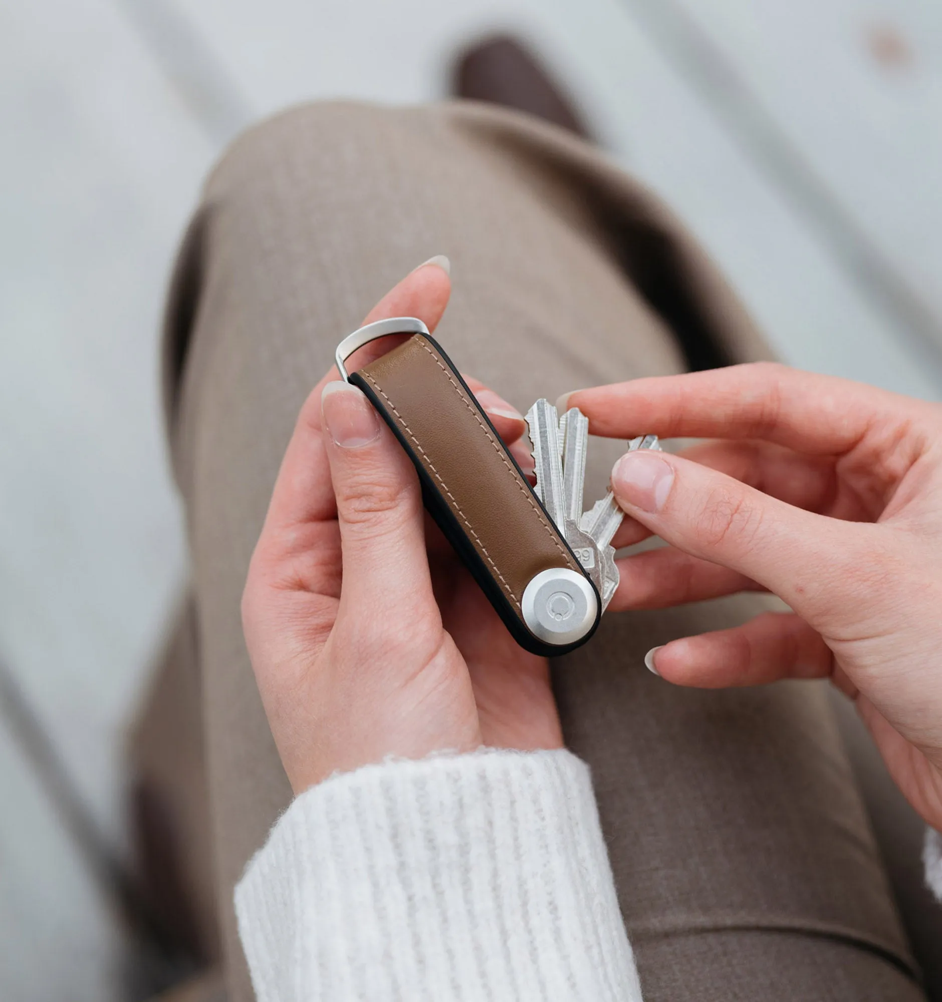 Orbitkey Hybrid Leather Key Organiser