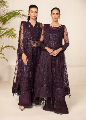 Plum Formal Suit - Alizeh - Lamhay Formals '23 -  V15D08 - Maya