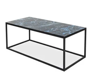 Portia Glass Coffee Table ONYX MARBLE