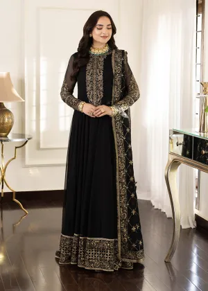 Pretty Black Suit - Maahru, Noorie & Meerub '23 by Asim Jofa - AJSM-35