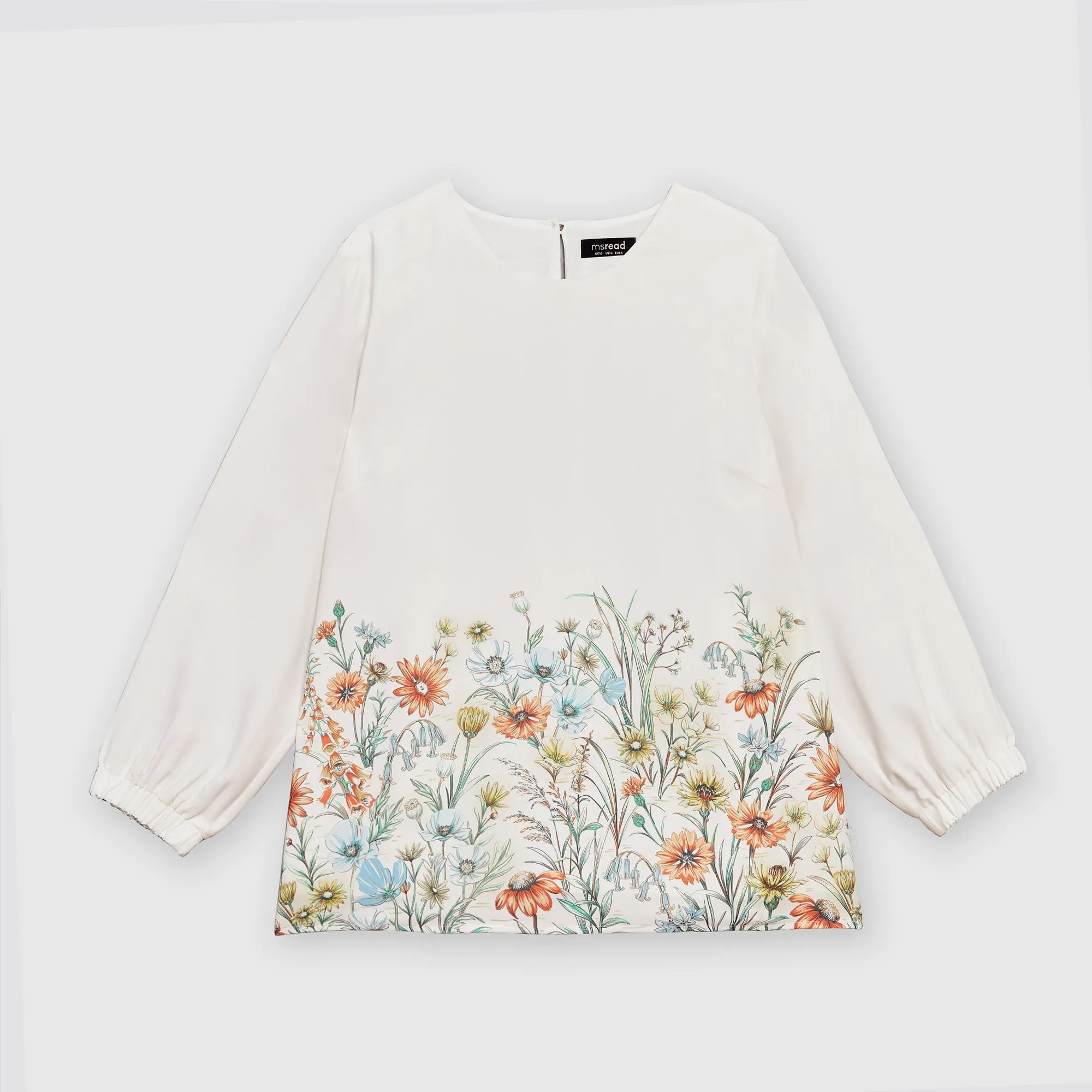 Printed Long Sleeve Top