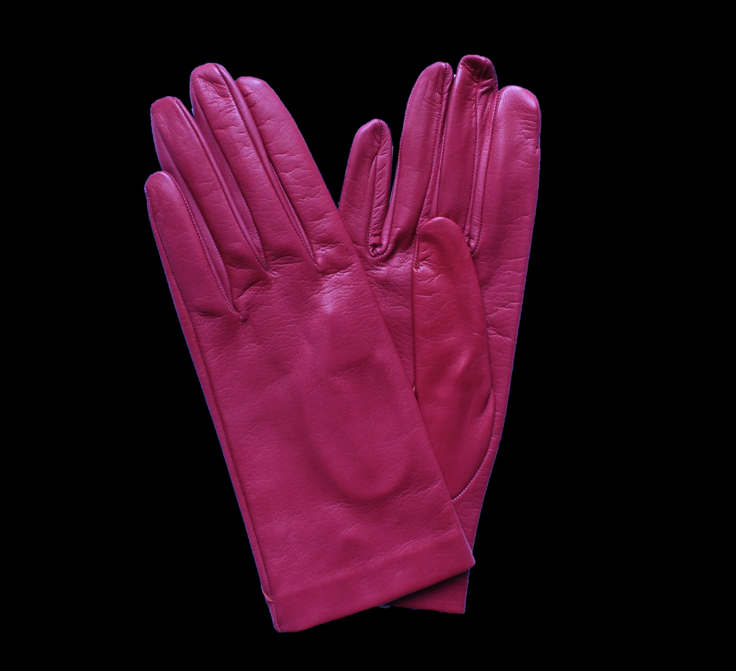 Rebecca - Women's Silk Lined Leather Gloves