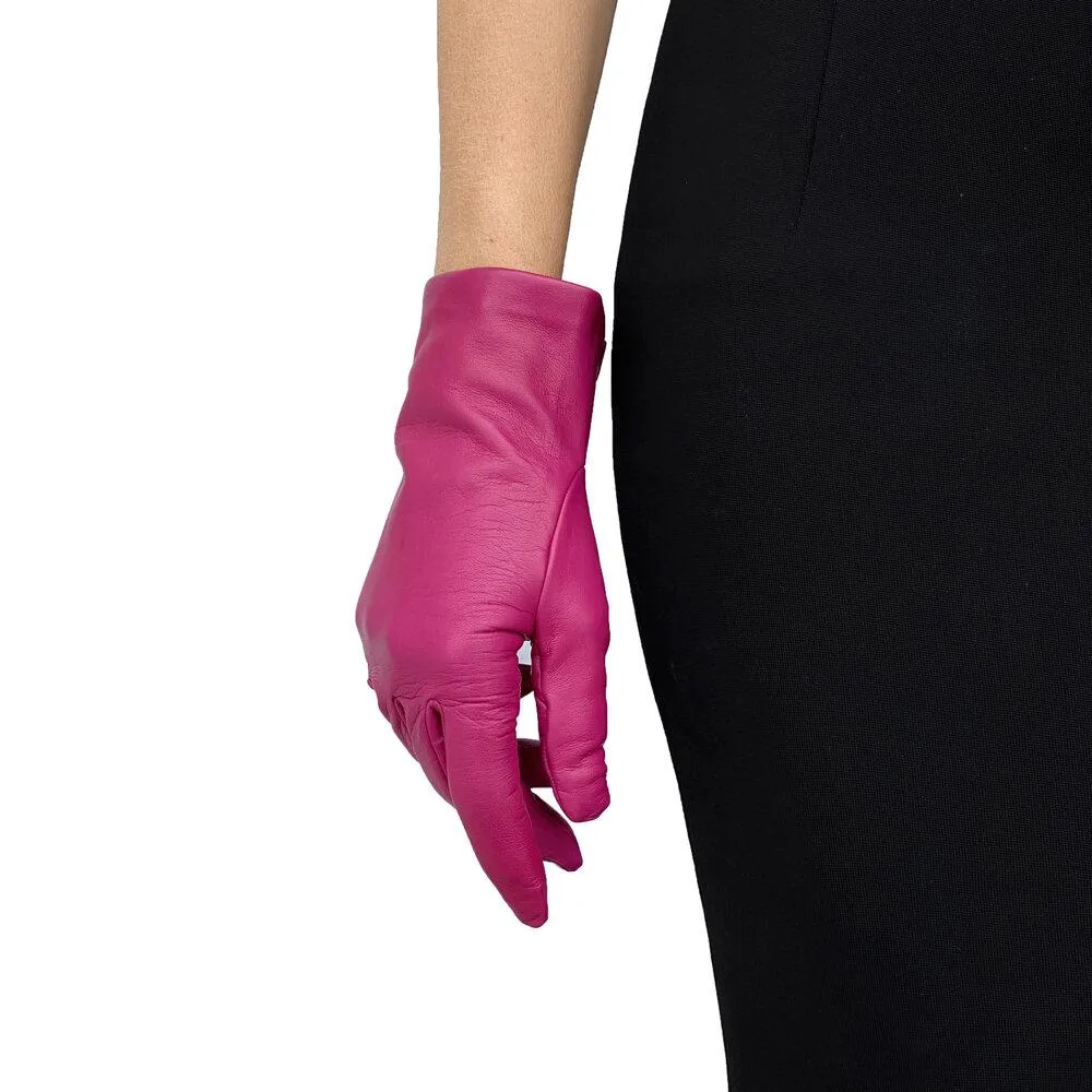 Rebecca - Women's Silk Lined Leather Gloves