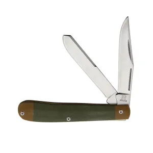 Rough Ryder 2086 Trapper Folder (Green G10)