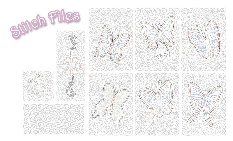 Stipple!™ Butterflies