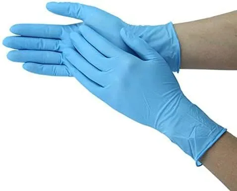 Surgical gloves Disposable Blue Nitrile Examination Gloves Latex Free & Powder Free Medical Grade