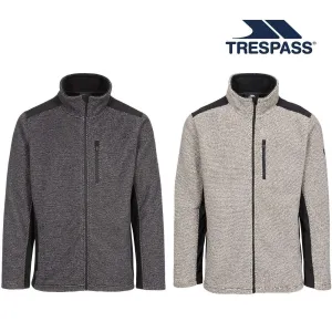 Trespass Mens Faratino Full Zip Knitted Fleece Insulated Jacket