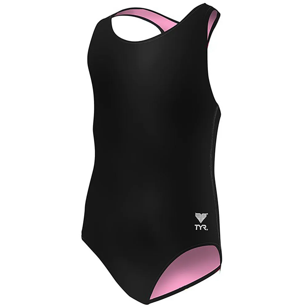 TYR Girls' Solid Maxfit Swimsuit