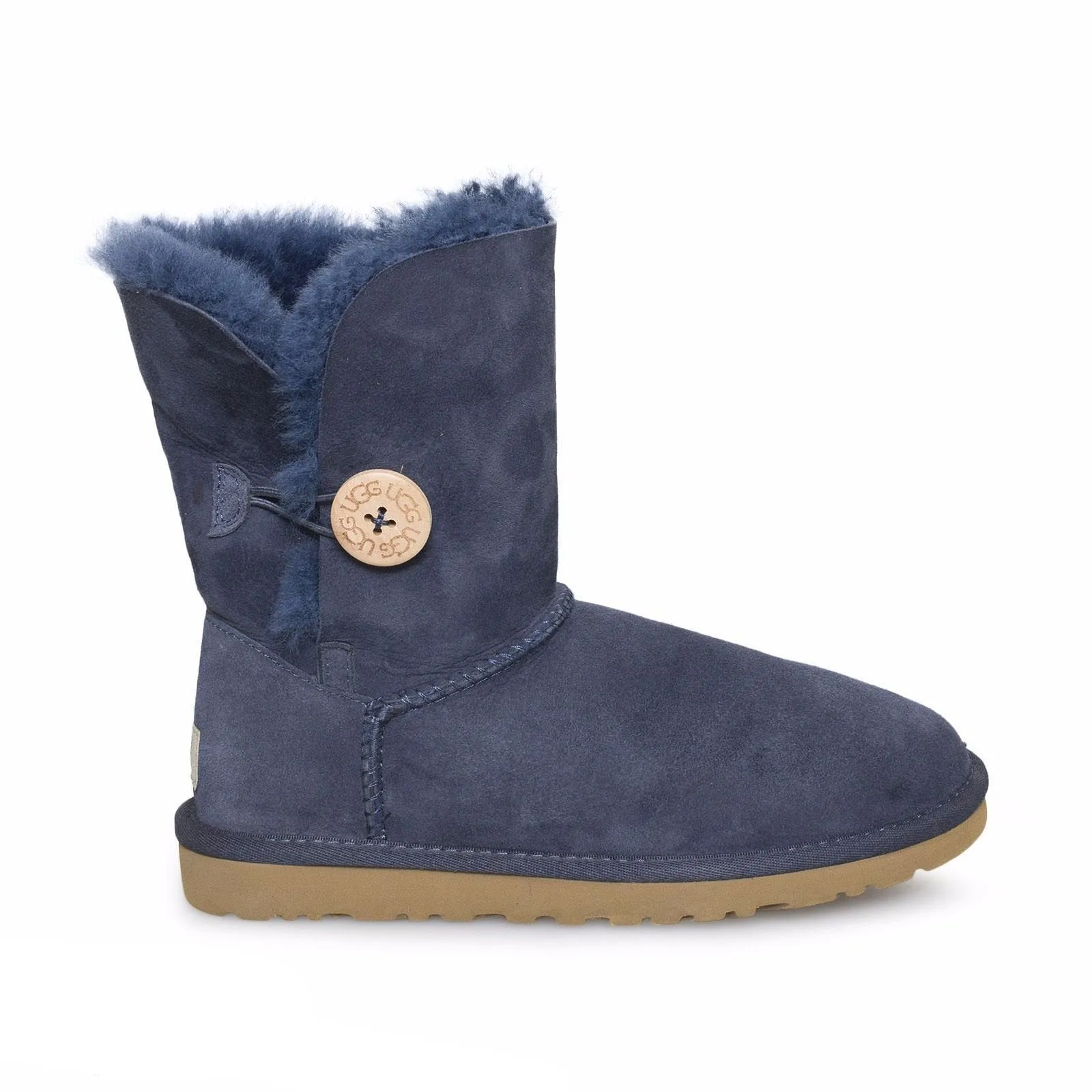 UGG Bailey button Navy Boots